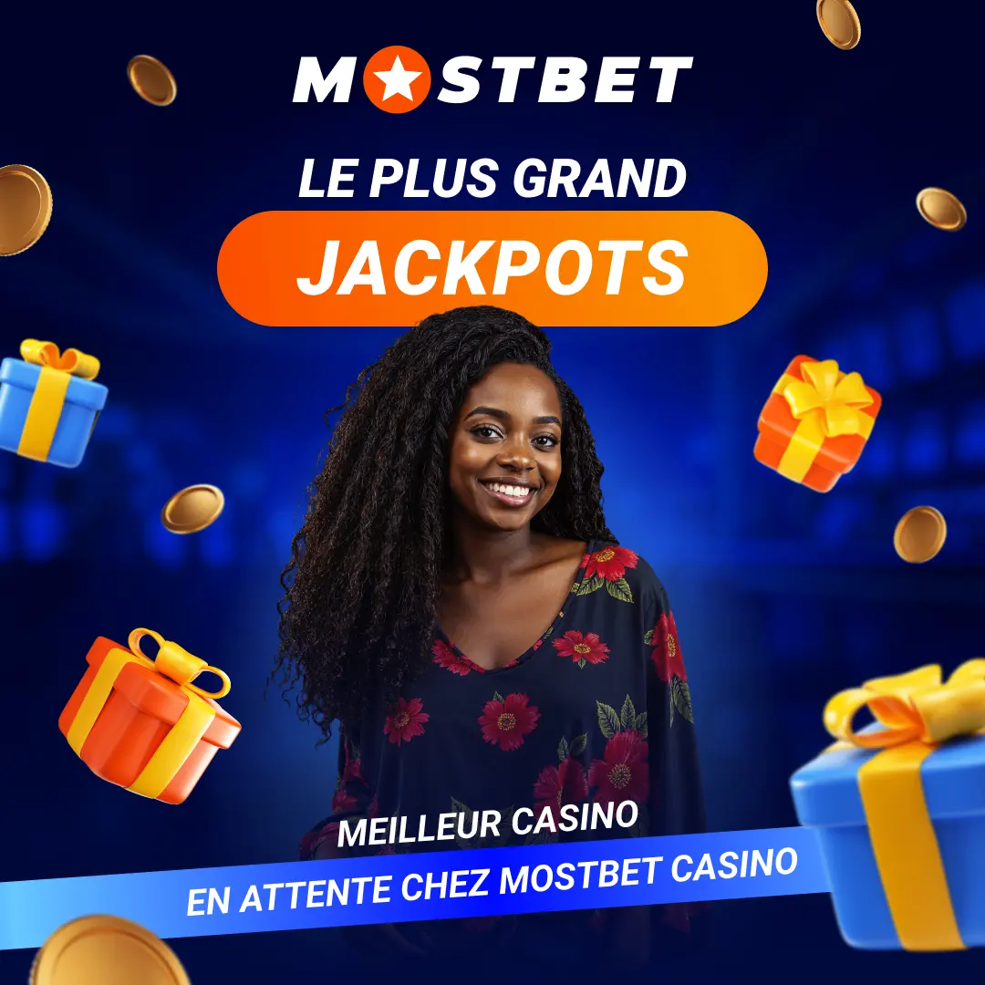 Bannière officielle Mostbet Bénin : le plus grand jackpot